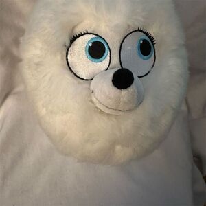 The Secret Life of Pets Gidget White Dog Plush Toy OSG 6-14" Girls Washable